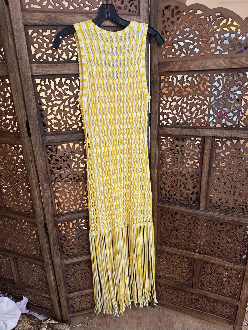 Jonathan Simkhai Sonia Fringe Knit Dress NEW NWT - Picture 4 of 4